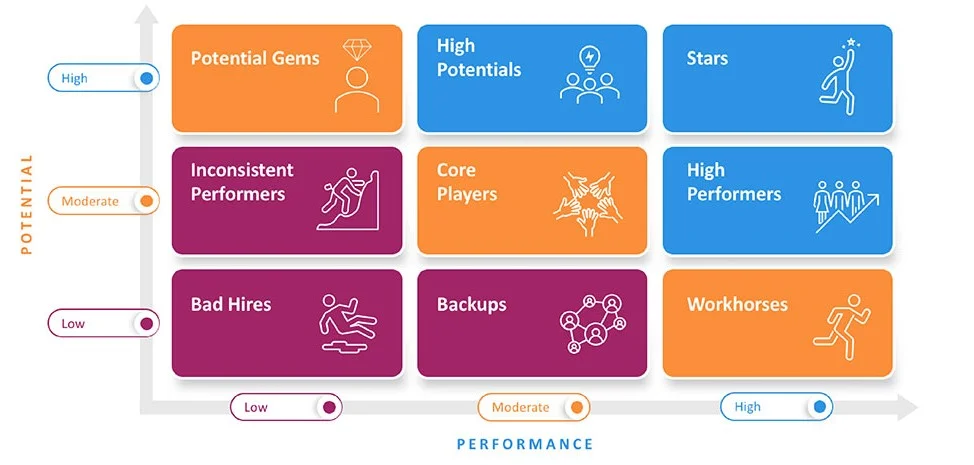 9 Boces" matrix to identify high potentials